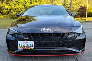 Hyundai Elantra N 2022 d'occasion en bon état, 276 ch, moteur turbo 4 cylindres, différentiel à glissement limité, peu modifiée - Product Image 2