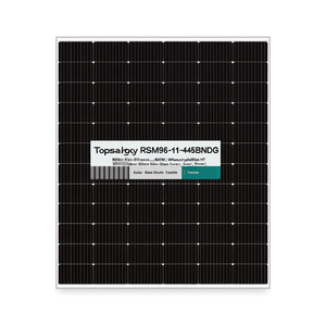 Topsky Energy RSM96-11-445BNDG <b>600W</b> Bifacial HJT Monocrystalline <b>Solar</b> <b>Panel</b> High Efficiency Glass Front Cover - Product Image 2