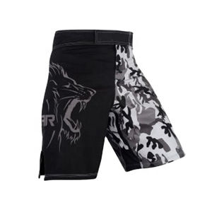 OEM 2024 คุณภาพสูงสบายMuy MMAกางเกงขาสั้นไทยStreetwear Mmaมวยกางเกงขาสั้นผู้หญิงผู้ชายการออกแบบที่กําหนดเองและสี - Product Image 1