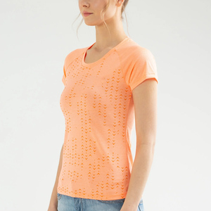 Camiseta con estampado personalizado de verano para mujer, camiseta de manga corta de gran tamaño con cuello redondo, camiseta lisa en blanco, camisetas pesadas de algodón 100% para mujer - Product Image 3