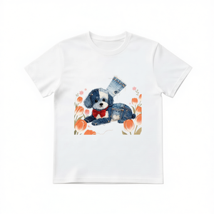 T-Shirt Unisex 100% Cotone 210GSM Stile Casual con Stampa di Rose Personalizzata Disponibile in Varie Taglie - Product Image 2