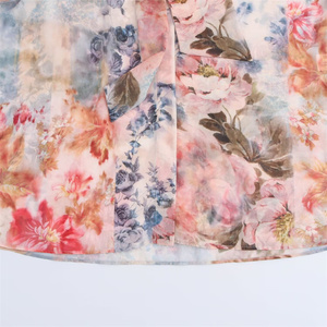 Ropa de mujer Otoño Nueva moda retro mariposa Estampado de flores Top - Product Image 5