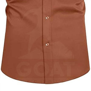 เสื้อเชิ้ตแขนยาวทรงเข้ารูป สไตล์ทางการและลำลอง ปกตั้ง กระดุมติด ดีไซน์ทันสมัย ตัดต่อสีสัน  สำหรับฤดูใบไม้ผลิ ผลิตในปากีสถาน - Product Image 5