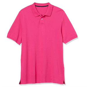 เสื้อโปโลพรีเมียมสำหรับผู้ชาย แขนสั้น คอปกตัดสี กระดุม 3 เม็ด สวมใส่สบาย เหมาะสำหรับกอล์ฟ สีและขนาดตามสั่ง รับผลิตแบรนด์ส่วนตัว - Product Image 1
