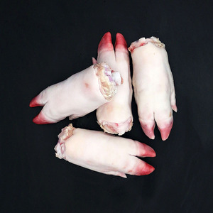 Pain de porc congelé IQF bon marché 25kg boîtes en vrac à poids fixe fret maritime cuit peau séchée graisse osseuse entière haute prime - Product Image 5