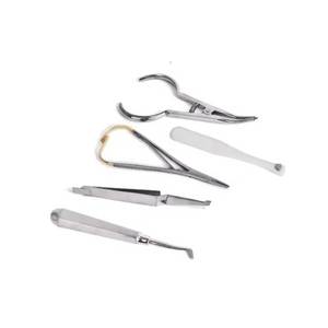 Juego de Herramientas Dentales de Ortodoncia de 18 Piezas, Alicates Tc, Acero Inoxidable de Grado Quirúrgico, Autoclavable, Kit Profesional para Dentistas - Product Image 5