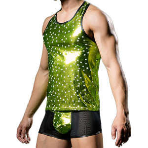 Men's Breathable Factory Rate Fitness Tank Top Custom Loose <b>Fit</b> Sports Tank Top - Product Image 4