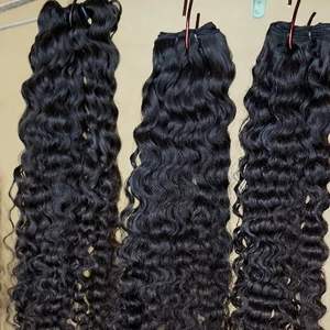 Dernière Arrivée Vague Naturelle Brute Non Transformée Cheveux Humains avec 100% Remy Vierge Extension de Cheveux Humains à Vendre - Product Image 3