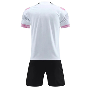 Conception de sublimation imprimée personnalisée uniforme de football unisexe respirant vente en gros ensemble de maillots de football de l'équipe de jeunes - Product Image 3