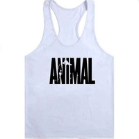 Camiseta sin Mangas Personalizable de Alta Calidad para Hombre, 100% Algodón, Secado Rápido, Transpirable, Servicio OEM, Estampado de Estrellas Bordado, Uso Casual en el Gimnasio