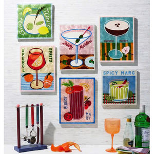 Placa de pared personalizada Bloody Mary Drink, arte de resina hecho a mano para Bar y decoración del hogar, OEM Vietnam - Product Image 2