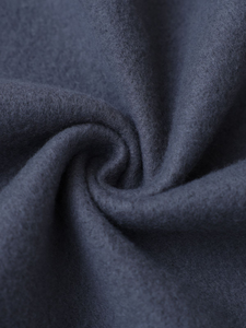 High Quality Winter Streetwear Hoodies for Men 100% Cotton Oversized Casual Loose Fit Solid <b>Grey</b> Embroidered Customizable - Product Image 5