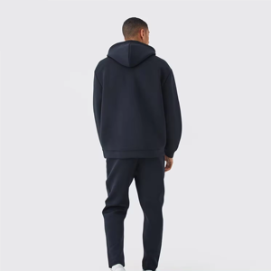 Haute qualité personnalisée pour bouffée impression Vintage hommes sweat à capuche surdimensionné 500gsm français éponge survêtement lourd hiver-prêt coton - Product Image 4