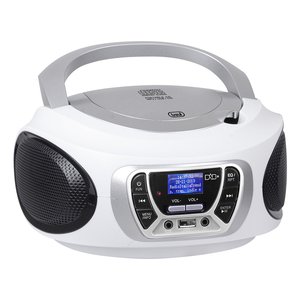 วิทยุพกพา Cmp 510 Dab สีขาว รองรับ Dab+ Fm Usb Aux Input ช่องเสียบหูฟัง - Product Image 3
