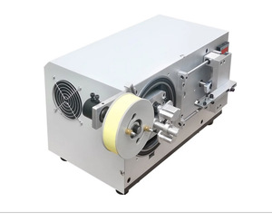 Machine d'enrobage de colle entièrement automatique Machine d'enroulement de bobine de moteur de transformateur Machine d'enrobage d'autocollant de tête de <span class=keywords><strong>chargeur</strong></span> de câble de données - Product Image 2