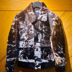 Última moda chaqueta de cuero de vaca transpirable manga regular hombres moda diferentes colores disponibles chaqueta de cuero de vaca - Product Image 1
