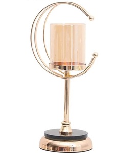 Portavelas de acero inoxidable brillante de 4 brazos, alta calidad, baja cantidad mínima, decoración para el hogar de lujo, novedad - Product Image 6