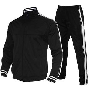 2025 personnalisé pour survêtements deux pièces polaire survêtement ensemble Polyester Joggers respirant hiver décontracté solide - Product Image 1