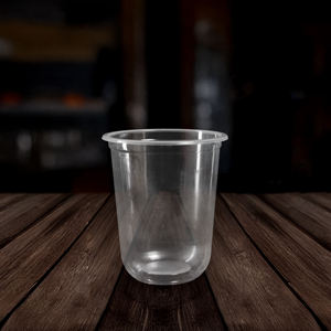 Vasos Desechables Redondos Transparentes de PET de Pared Simple de 12/16/20/24 oz de Vietnam Quang Quan, de 95 mm, con Tapas para Bebidas Calientes/Frías - Product Image 3