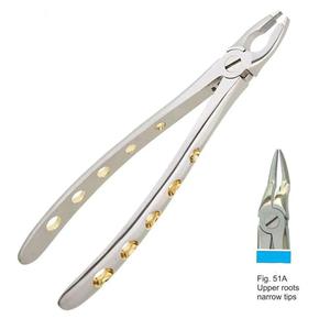 Instrumentos de laboratorio Dental de ortodoncia, fórceps reutilizables de acero inoxidable, puntas estrechas para extracción de raíces superiores, Manual al por mayor - Product Image 6