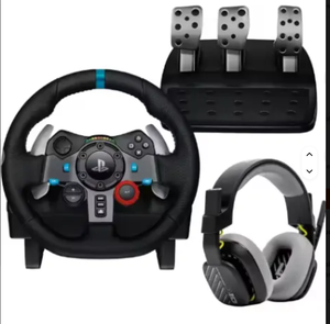 พวงมาลัยเกมมิ่งแบบสั่นสะเทือน V9 ราคาโรงงาน ชุดพวงมาลัยแข่งรถ หมุนได้ 900 องศา อุปกรณ์เสริมสำหรับ PSP/WonderSwan - Product Image 2