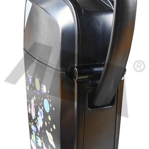 ตู้เซฟแบบพกพาพร้อมกุญแจดิจิตอล ผลิตจากวัสดุ ABS ผสมโลหะผสมสังกะสีและเหล็ก สีดำ สำหรับเก็บของมีค่าอย่างปลอดภัยทั้งในร่ม/กลางแจ้ง/ชายหาด - Product Image 6