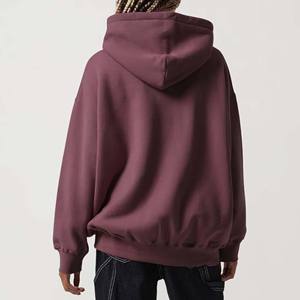 Sweat-shirts à capuche pour femmes tendance, streetwear d'hiver et d'automne, 100% coton molletonné, personnalisables - Product Image 2