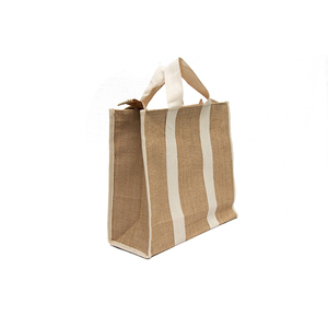 2026 New Heavy Duty Expandable <b>Folding</b> jute <b>Bag</b> Reusable Grocery shopping <b>bag</b> - Product Image 4
