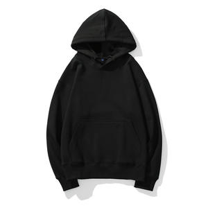 Design de mode personnalisé DTG transfert de chaleur bouffée impression chaud hiver Streetwear pull grande taille hommes surdimensionné sweats à capuche vierges - Product Image 2