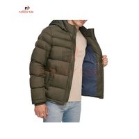Produits les plus vendus Logo personnalisé Vente en gros Veste à bulles de haute qualité respirante pour les hommes pour l'hiver en plein air
