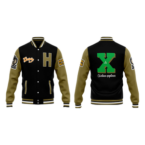 Venta caliente personalizado bordado Varsity chaquetas de alta calidad Unisex chaqueta de gran tamaño camisas de béisbol polar chaquetas de invierno para hombre - Product Image 4