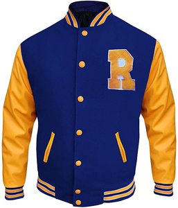 Winter Varsity <b>Jacket</b> <b>Flight</b> <b>Man</b> DS Made Best Quality Baseball Letterman Windbreaker Full Button Style Oversized Stand Collar - Product Image 4