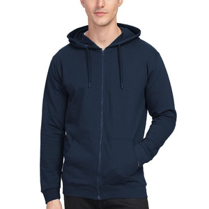 Sweat à capuche en molleton personnalisé pour homme, style streetwear d'hiver, 100% coton, pull-over imperméable et respirant - Product Image 2