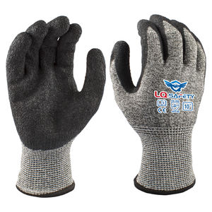 Venta al por mayor Guantes resistentes a los cortes Guantes DE TRABAJO anticorte de seguridad industrial de látex Sandy - Product Image 1