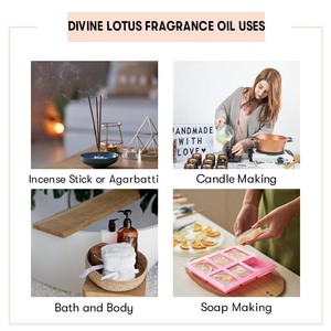 Organic And Aromatic Divine Lotus Fragrance Oil - Get Humidifiers Aromatherapy And Fragrance Oil For Skin Care At Bulk Prices - Product Image 4