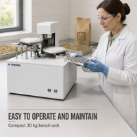 Machine d'encapsulation automatique d'échantillons pour laboratoire d'essais tiers, unité de préparation de capsules en étain pour l'analyse CHN de combustibles solides
