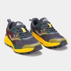 รองเท้าวิ่งเทรลลำลองสำหรับผู้ชาย JOMA รุ่น Tundra 2511 สีดำ/สีแดงเลือดหมู แบบผูกเชือก เหมาะสำหรับทุกฤดูกาล - Product Image 2