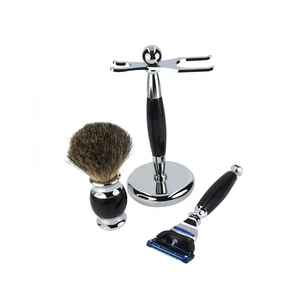 Maquinilla de Afeitar de Seguridad de Acero Inoxidable Elite para Hombre con Mango Largo Texturizado y Cuchilla Única de Acero Inoxidable para un Afeitado Húmedo y Limpio - Product Image 2