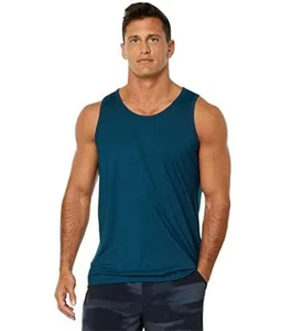 Hommes 100% coton débardeur hommes chemise sans manches respirant hauts de gymnastique vêtements de Fitness entraînement sous t-shirt utilisation de course élégant - Product Image 1