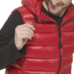 High Quality Winter Street Wear Puffer Vests Unisex Basic Sleeveless Puffer Vest With Stylish Zipper and <b>Stand</b> Collar OEM - Product Image 6