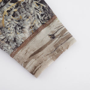 Venta al por mayor personalizado Real Tree Camo manga completa de los hombres Rash Guard 100% poliéster Baselayer para la caza - Product Image 5