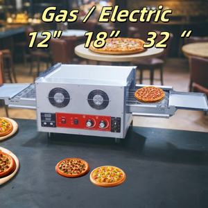 Horno de Convección de Doble Túnel con Cadena Transportadora para Pizza, Naan y Más, con Accionamiento Eléctrico o a Gas - Product Image 5