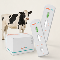 Kit de test rapide de l'antigène du virus de la diarrhée virale bovine (BVDV) |   Bandelette de détection vétérinaire de l'antigène BVD du bétail