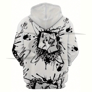Sweat à capuche par sublimation pull lourd 500 g/m² de haute qualité Sweats à capuche thermiques surdimensionnés pour hommes - Product Image 6