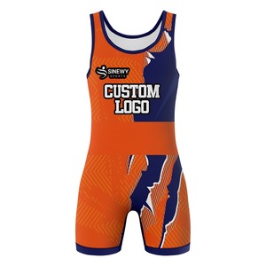 Combinaison de lutte avec équipement de lutte, uniforme de lutte pour hommes, combinaison de lutte personnalisée OEM - Product Image 2