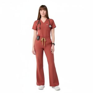 Tenues d'infirmière personnalisées OEM, uniformes médicaux respirants et confortables, vêtements de travail hospitaliers de haute qualité, fournisseur en gros de blouses médicales - Product Image 6
