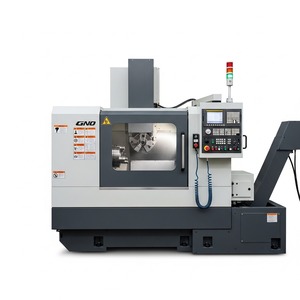 Torno vertical CNC de alta precisión para trabajos pesados, centro de mecanizado de metales para bridas, discos, anillos, ruedas y válvulas - Product Image 3