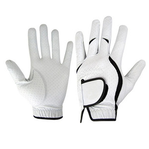 Nuevo diseño suave a todo color guantes de golf de cuero genuino alta calidad deportes personalizados guantes transpirables manos cómodas - Product Image 1