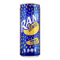 Vente de gros Rani Flotteur Mangue Boisson aux fruits 6x240 ml/ RANI MANGO FLOAT CAN 180 ML
