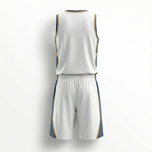 Ensemble d'uniformes de basket-ball personnalisés pour les écoles et les clubs, hommes et femmes, 100% polyester, maillot et short d'équipe, respirant, livraison rapide, OEM - Product Image 5